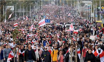 BELARUS OPPOSITION PROTEST