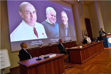 SWEDEN NOBEL PRIZE IN PHYSIOLOGY OR MEDICINE