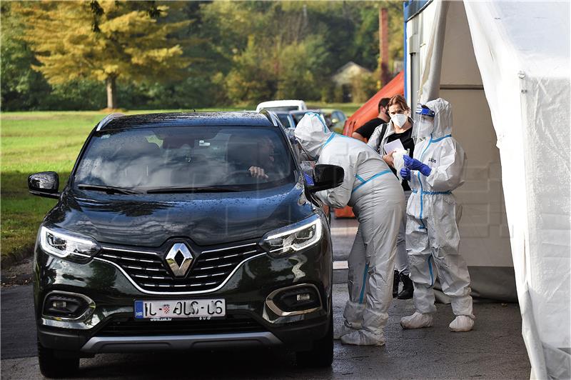 Nova Drive-in lokacija za uzimanja briseva u bivšoj vojarni "Lučić" u Karlovcu