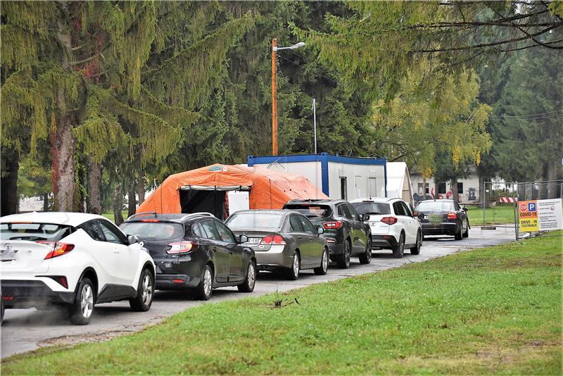 Nova Drive-in lokacija za uzimanja briseva u bivšoj vojarni "Lučić" u Karlovcu