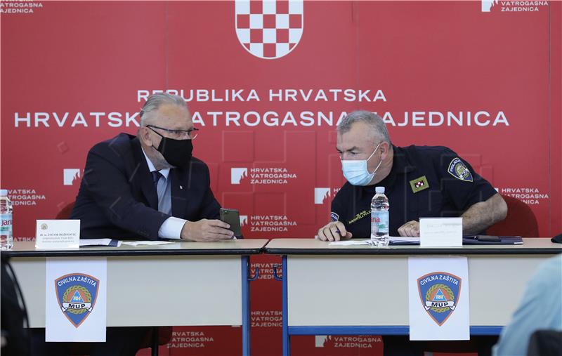 Konferencija za medije Vatrogasne zajednice Hrvatske