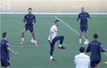 "Vatreni" odradili prvi trening u St. Gallenu