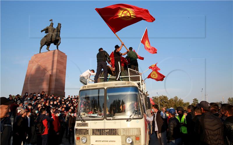 KYRGYZSTAN ELECTIONS PROTEST