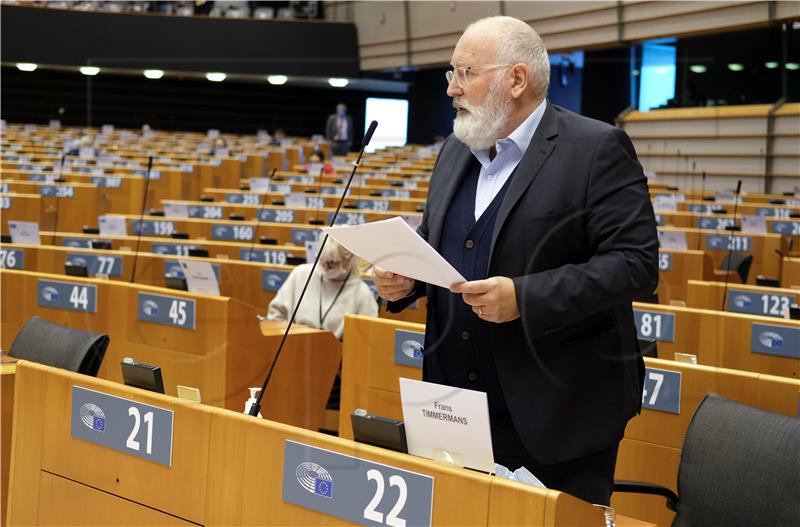 BELGIUM EU PARLIAMENT PLENARY SESSION