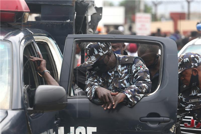 NIGERIA PROTEST AGAINST SARS POLICE