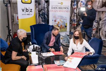 Dan Brown u Zagrebu predstavio svoju "Divlju simfoniju"