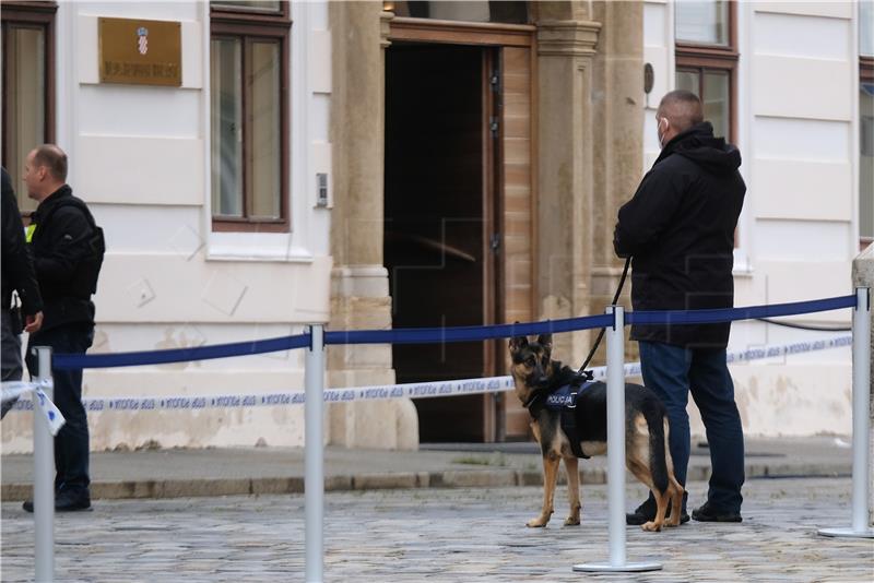 Izjave Plenkovića i Božinovića na Markovom trgu