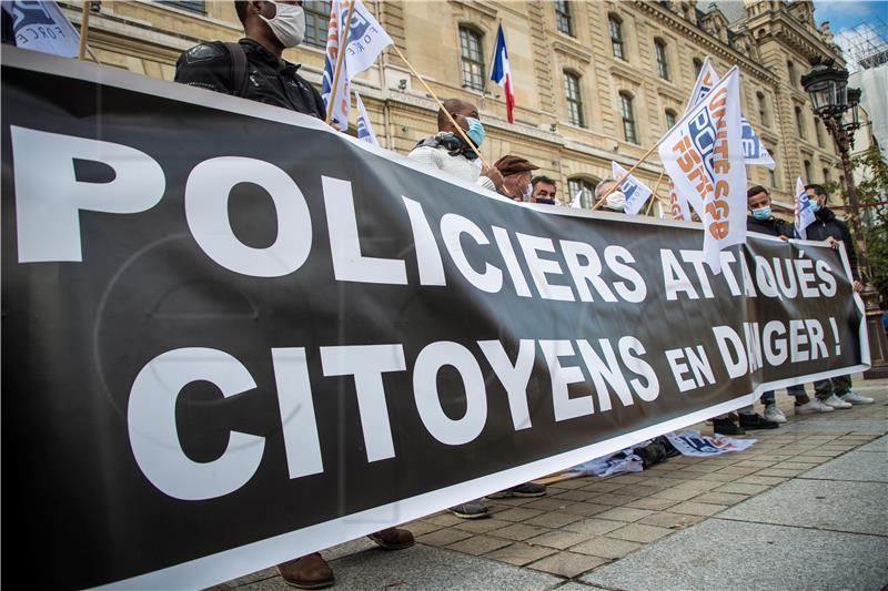 FRANCE POLICE PROTEST