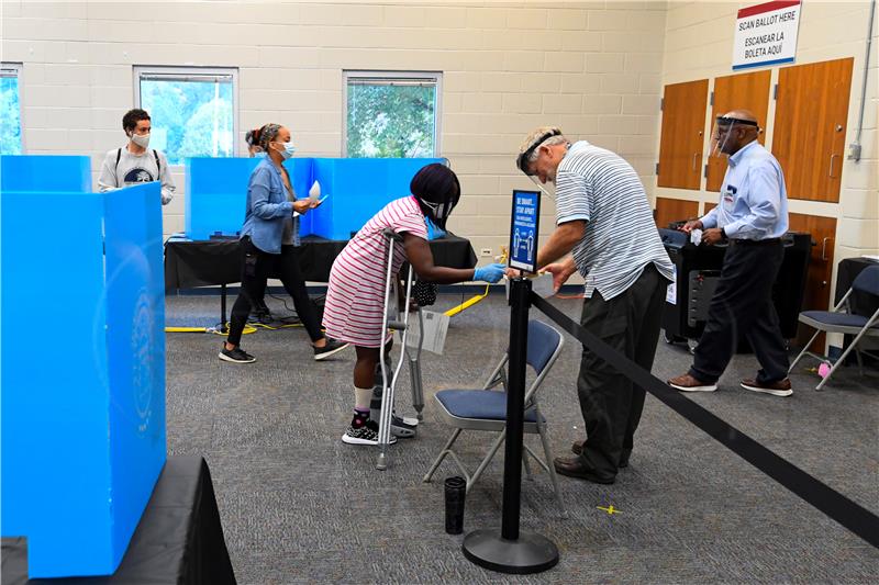 USA ELECTION EARLY VOTING