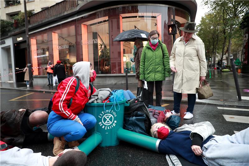 FRANCE ENVIRONMENT CLIMATE CHANGE PROTESTS