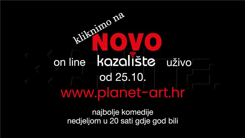 Online kazalište, novi projekt Kazališta Planet Art