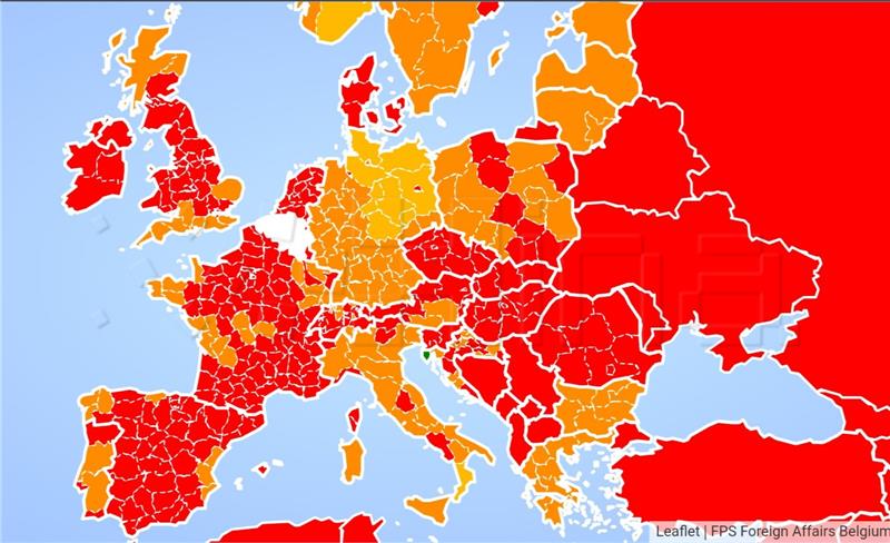 Istra jedina u zelenoj zoni