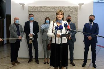 Konferencija za medije Karoline Vidović Krišto