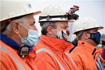 GERMANY THYSSENKRUPP STEEL PROTEST