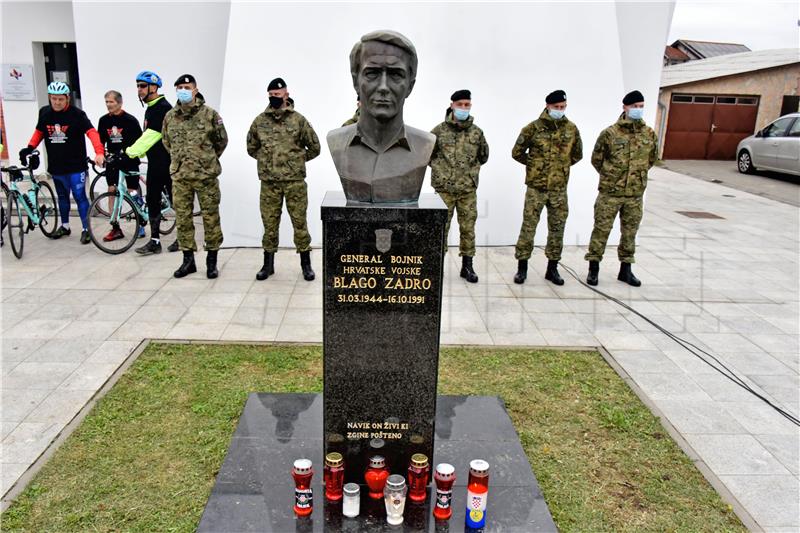 29th anniversary of death of Homeland War hero Blago Zadro observed