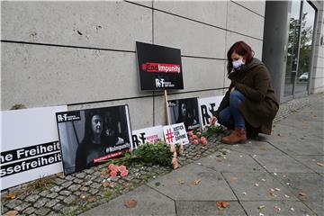 GERMANY MALTA JOURNALIST VIGIL