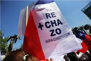 CHILE PLEBISCITE PROTEST