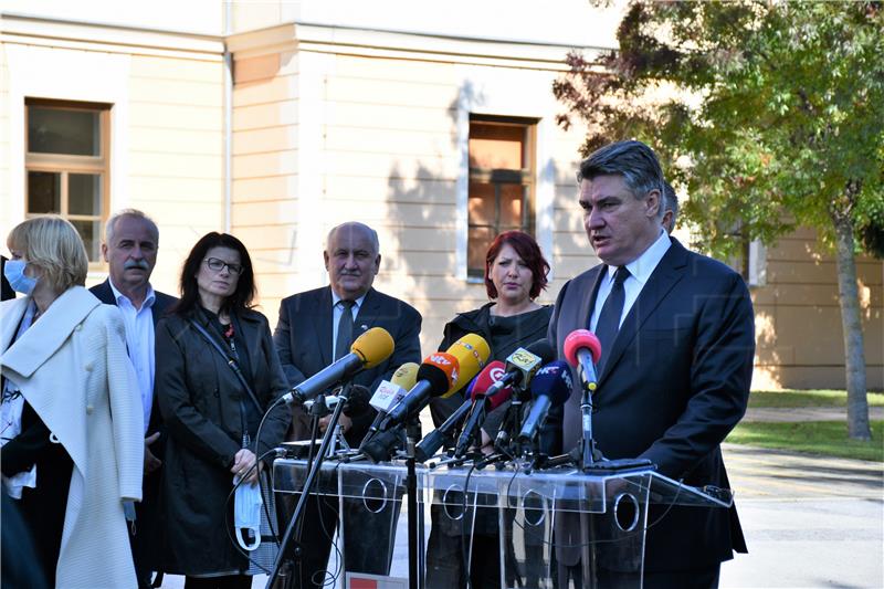 Milanovic says Plenkovic downplaying prime minister's office