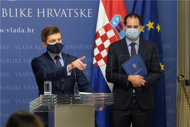 Konferencija za medije potpredsjednika Vlade Marića i ministra Malenice