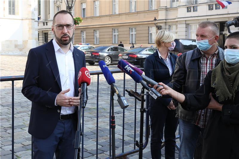 Konferencija za medije Možemo! - Političke platforme