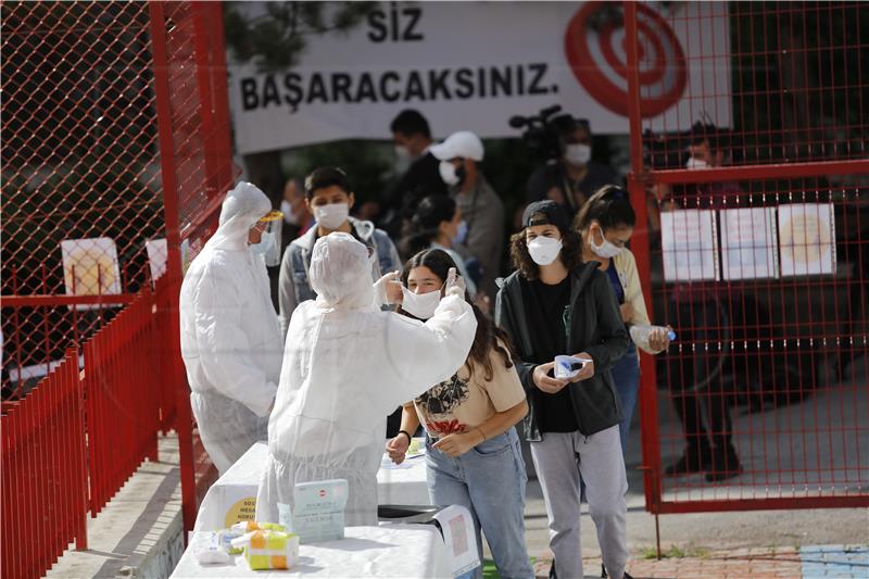 Turska ima najveći dnevni broj zaraženih od svibnja