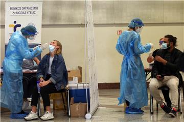 GREECE COVID19 CORONAVIRUS PANDEMIC RAPID TESTS