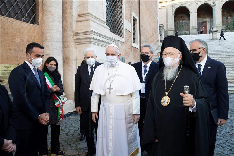 ITALY POPE FRANCIS ECUMENICAL PRAYER