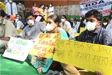 INDIA MEDICS STRIKE