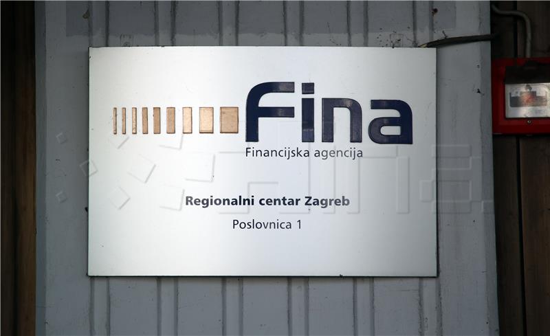 Fina: 250,000 debtors' accounts frozen, they owe HRK 16.4 billion 