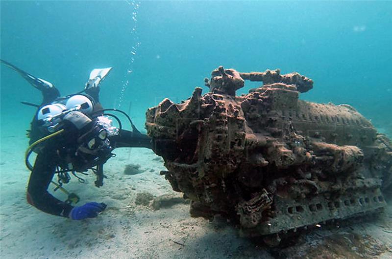 Arheolozi s morskoga dna kod otoka Rivnja izvadili avionski motor