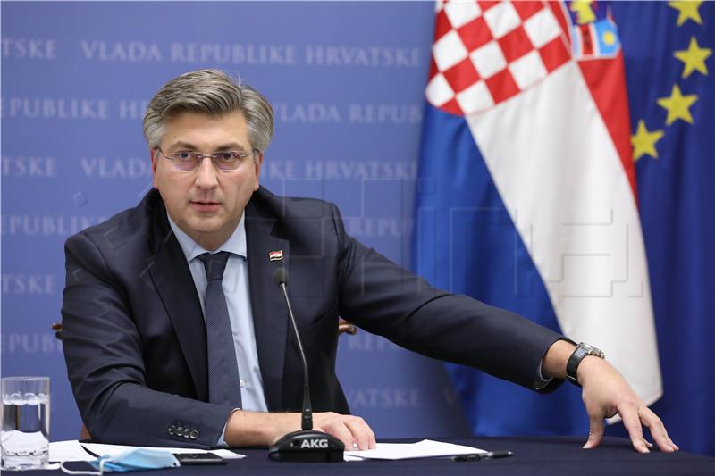 Tiskovna konferencija premijera Plenkovića