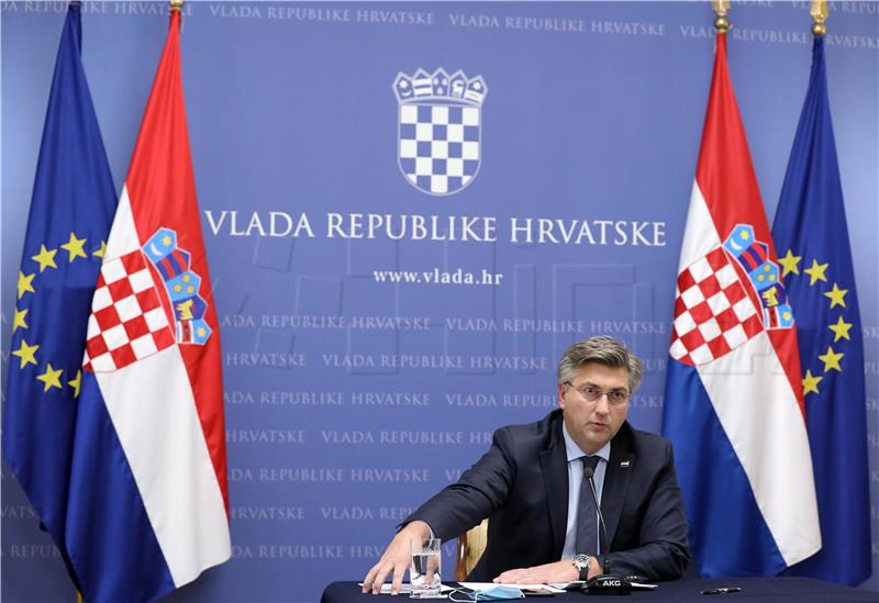 Tiskovna konferencija premijera Plenkovića