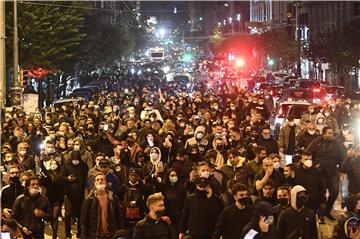 ITALY PROTEST PANDEMIC CORONAVIRUS COVID19