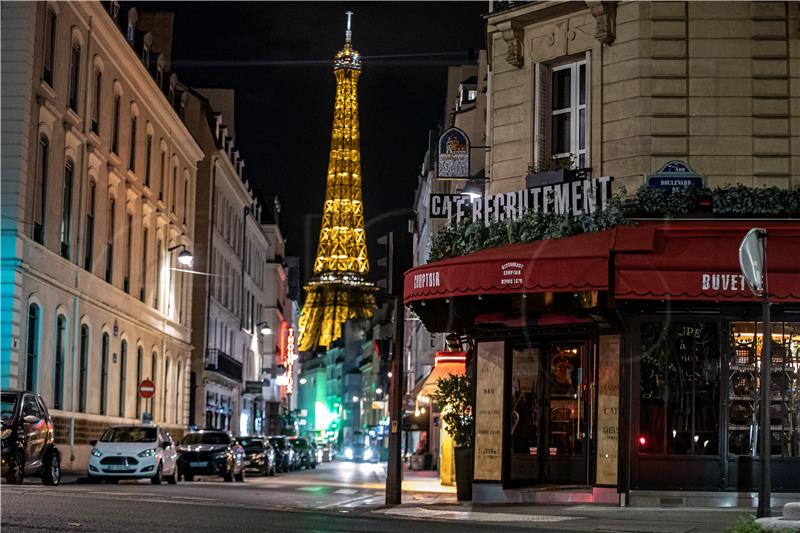 FRANCE PARIS CURFEW PANDEMIC CORONAVIRUS COVID19