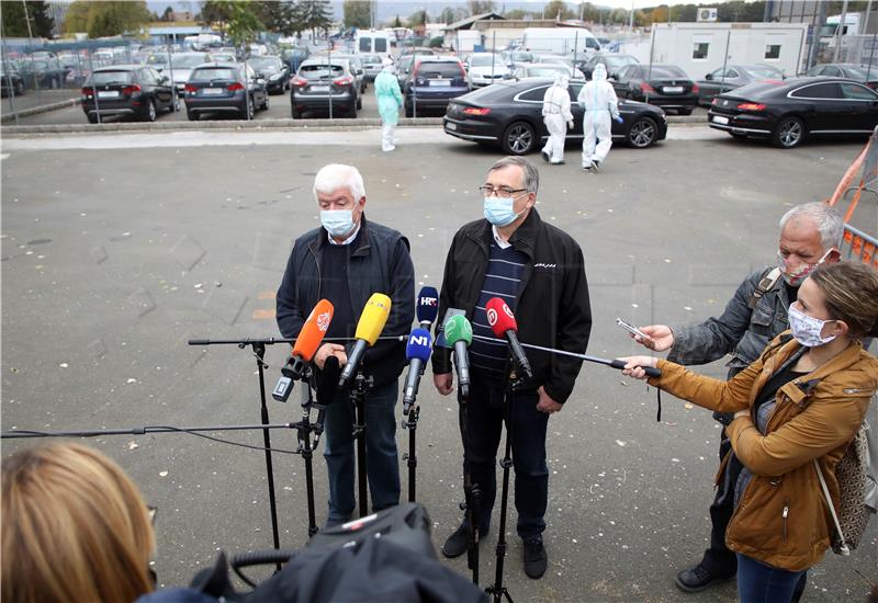 Nova lokacija za testiranje na koronavirus na Zagrebačkom Velesajmu