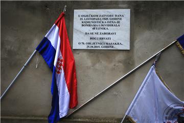 75th anniversary of death of 48 inmates in Osijek Military Prison commemorated