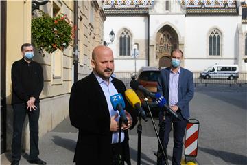 Konferencija za medije zagrebačkog SDP-a