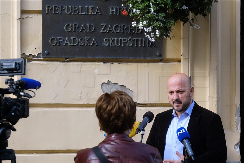 Konferencija za medije zagrebačkog SDP-a