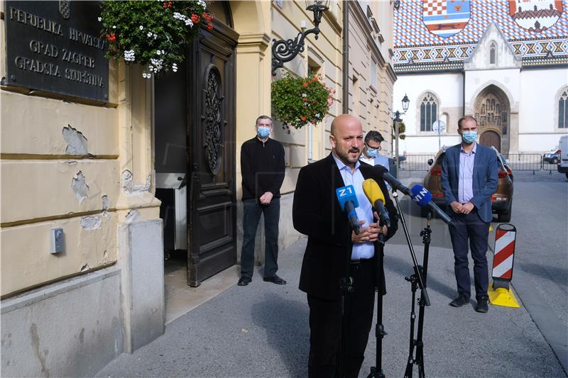 Konferencija za medije zagrebačkog SDP-a