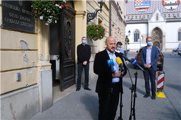 Konferencija za medije zagrebačkog SDP-a