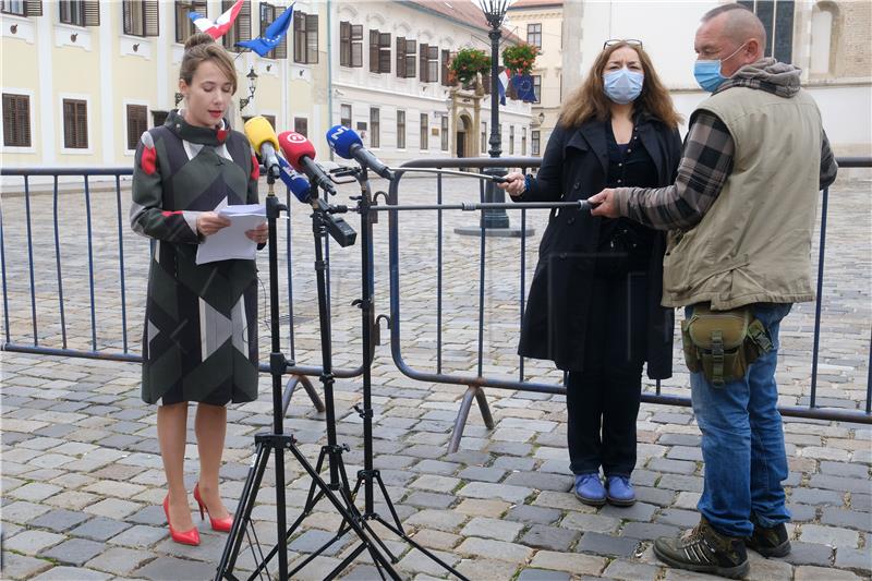 Konferencija za medije Marije Selak Raspudić