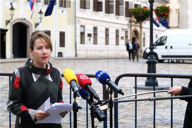 Konferencija za medije Marije Selak Raspudić