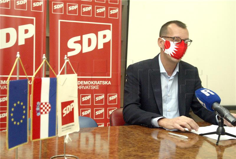 Rijeka: Tiskovna konferencija GO SDP- a Rijeka