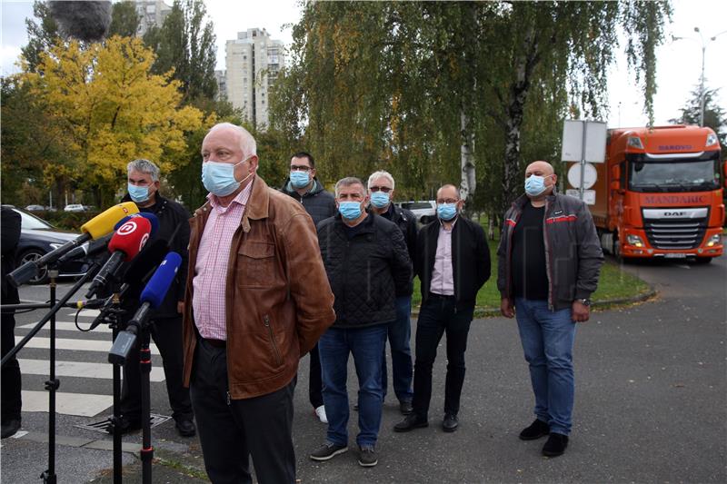 Konferencija za novinare predstavnika prijevoznika