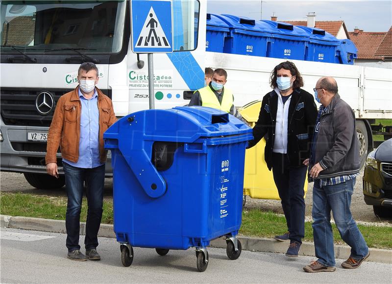 Varaždin: Postavljanje dodatnih spremnika za otpad