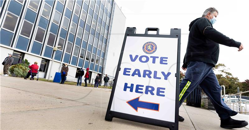 USA NEW YORK EARLY VOTING