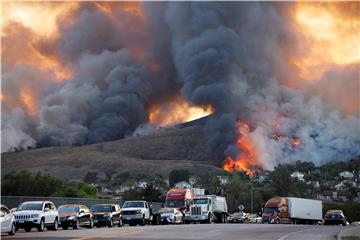 USA CALIFORNIA WILDFIRE