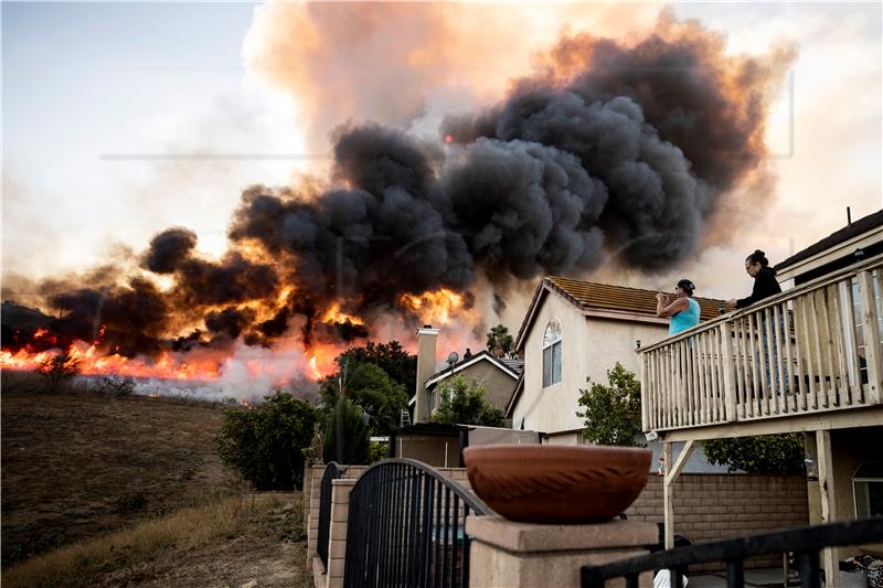 USA CALIFORNIA WILDFIRE