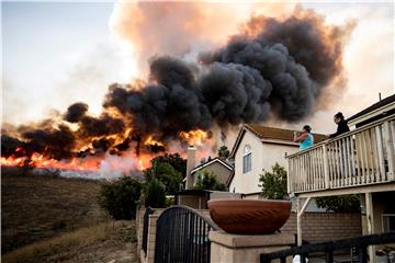 USA CALIFORNIA WILDFIRE