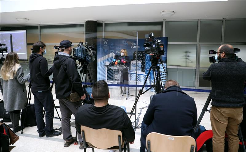 Konferencija za medije Stožera civilne zaštite Grada Zagreba